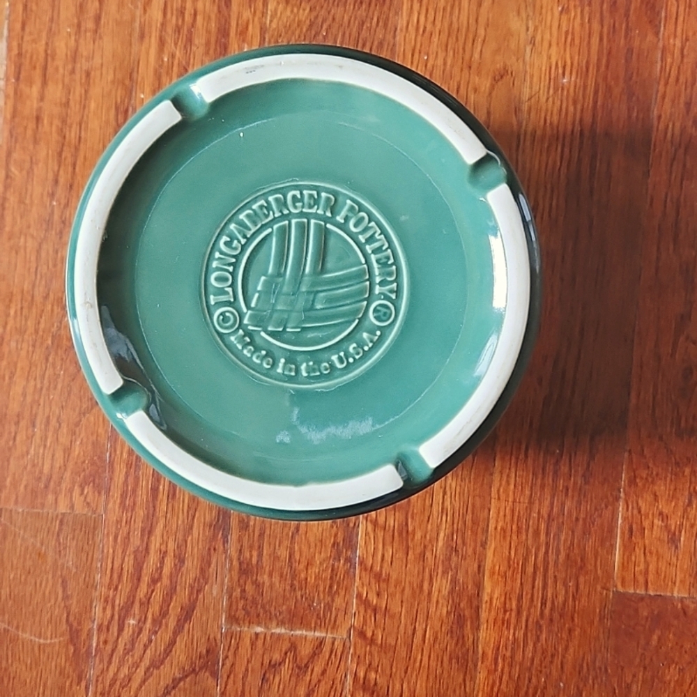 Dark Green Utinsel Crock